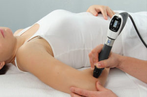 Shockwave therapy for elbow tendinitis